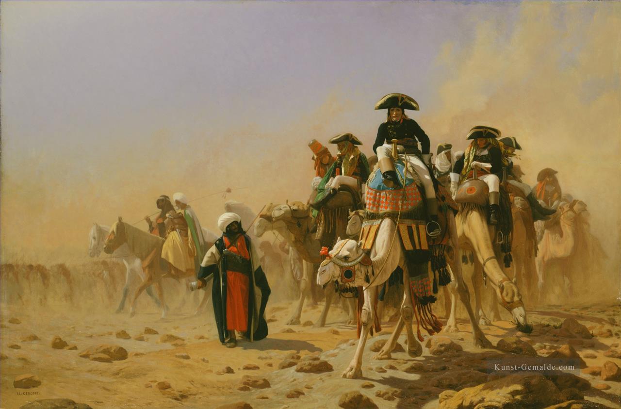 Napolean und sein Generalstab in Ägypten griechisch Araber Orientalismus Jean Leon Gerome Ölgemälde